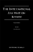 The International Arbitration Review 2nd ed