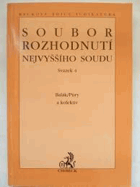 2SVAZKY Soubor rozhodnutí Nejvyššího soudu 1+2