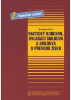 Faktický koncern, ovládací smlouva a smlouva o převodu zisku