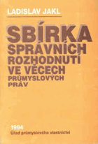 3SVAZKY Sbírka správních rozhodnutí ve věcech průmyslových práv 1-3