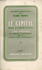 3SVAZKY Le Capital - Critique de l'économie politique. Tome 1-3