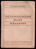 Informatorium školy mateřské