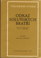 Odkaz Solunských bratří - sborník k 1100. výročí úmrtí sv. Metoděje