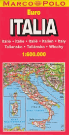 Euro ITALIA 1:600 000 automapa. Vyd.Marco Polo