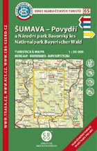 Šumava. Povydří - podrobná turistická mapa na podkladě vojenské topografické mapy