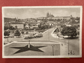 PRAHA Smetanovo náměstí-tramvaj