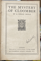 The Mystery of Cloomber G.NEWNES