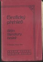 Grafický přehled dějin literatury české podle nejnovějších autorů