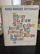 Word Wonder Dictionary - Teacher's Edition