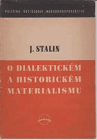 O dialektickém a historickém materialismu