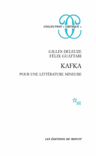 KAFKA Pour une littérature mineure VYŘAZENO Z VEŘEJNÉ KNIHOVNY!