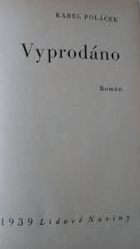 Vyprodáno