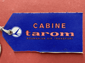 Rumunské aerolinky TAROM Cabine Bag Tag