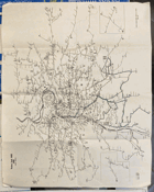 VEDENÍ LINEK MHD PRAHA  - DENNÍ PROVOZ MAPA