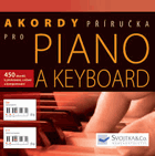 Akordy pro piano a keyboard - příručka 450 akordů k přehrávání, cvičení a komponování