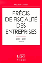 Précis de fiscalité des entreprises, 1999-2000