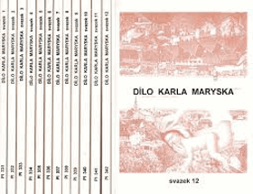 12SVAZKŮ Dílo Karla Maryska 1-12