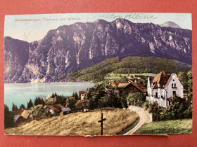 Salzkammergut. Unterach am Attersee