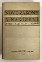 Nové zákony a nařízení Protektorátu Čechy a Morava Roč.I-2