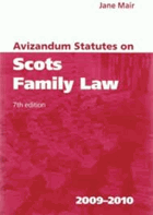 Avizandum Statutes on Scots Family Law