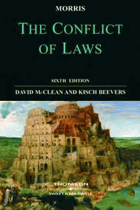 MORRIS The Conflict of Laws