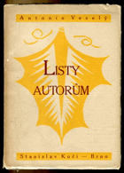 Listy autorům a jiné dokumenty z českého literárního života po válce