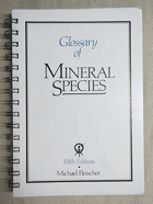 Glossary of mineral species