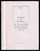 De sanguinis minucione. O pouštění krve