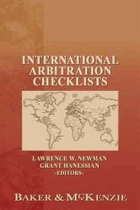 International arbitration checklists