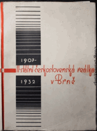 Památník Brno Brünn vydaný na oslavu pětadvacetiletého trvání 2. státní československé ...