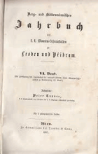 Berg- und Hüttenmännisches Jahrbuch der k. k. Bergakademiem zu Leoben und Schemnitz und der k. k. ...