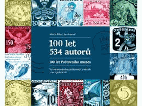 100 let, 534 autorů, 100 let Poštovního muzea - výtvarné návrhy poštovních známek z let ...