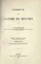 2SVAZKY 2BDE Lehrbuch der Anatomie des Menschen 1+2