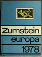 Zumstein. Europa 1978. Katalog známek