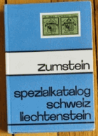 Zumstein. Spezialkatalog Schweiz Liechtenstein