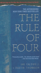 Rule of four poster