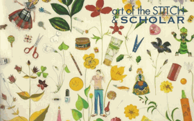 Art of the Stitch and Scholar-pěkný A4 sešit!!