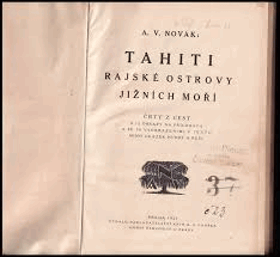 Tahiti, rajské ostrovy jižních moří Črty z cest
