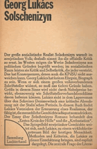 Solschenizyn. Soziologische Essays
