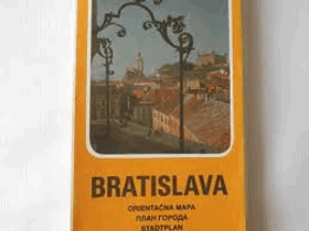 BRATISLAVA orientačná mapa
