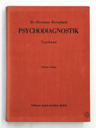 Psychodiagnostik. Methodik und Ergebnisse eines wahrnehmungsdiagnostischen Experiments ...
