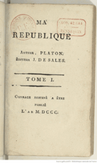 Ma Republique Tome 1 - A6 formát !