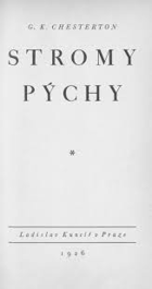 Stromy pýchy