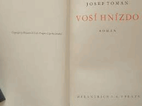 Vosí hnízdo PODPIS AUTORA!!