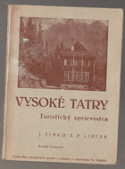 Vysoké Tatry VČ.MAPKY Turistický sprievodca