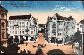 Lwów Lemberg Lvov Львів Plac Fredry