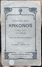 KRKONOŠE Riesengebirge 1:100.000 MAPA-KARTE