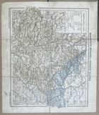 MARKHRABSTVÍ MORAVA+VÉVODSTVÍ SLEZSKO MAPA 1:900.000
