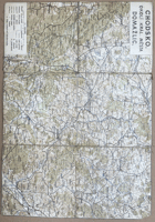 CHODSKO 1:100.000 MAPA