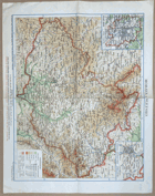 MORAVA A SLEZSKO 1:750.000 MAPA